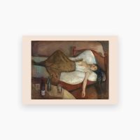 Postkort. Edvard Munch, «Dagen derpå»